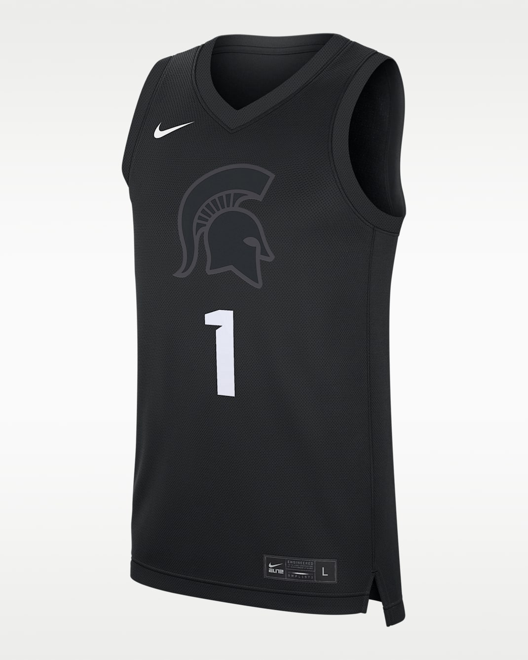 Michigan State Spartans Replica Men's Nike College Basketball Jersey - Black