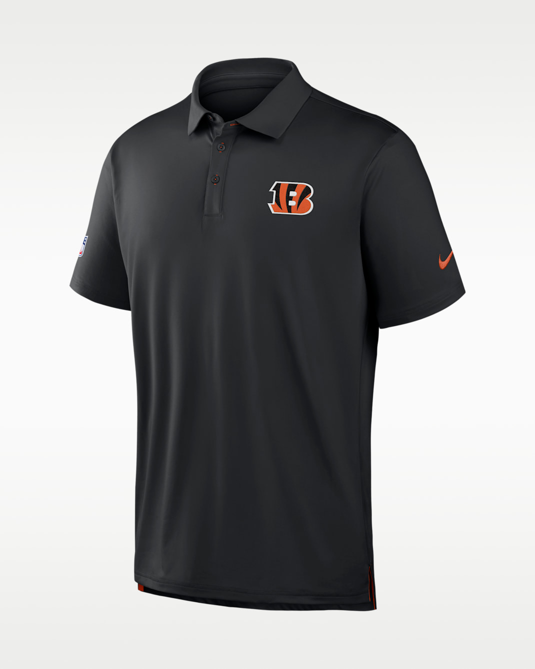 Cincinnati Bengals Tour Men's Nike Dri-FIT NFL Polo - Black