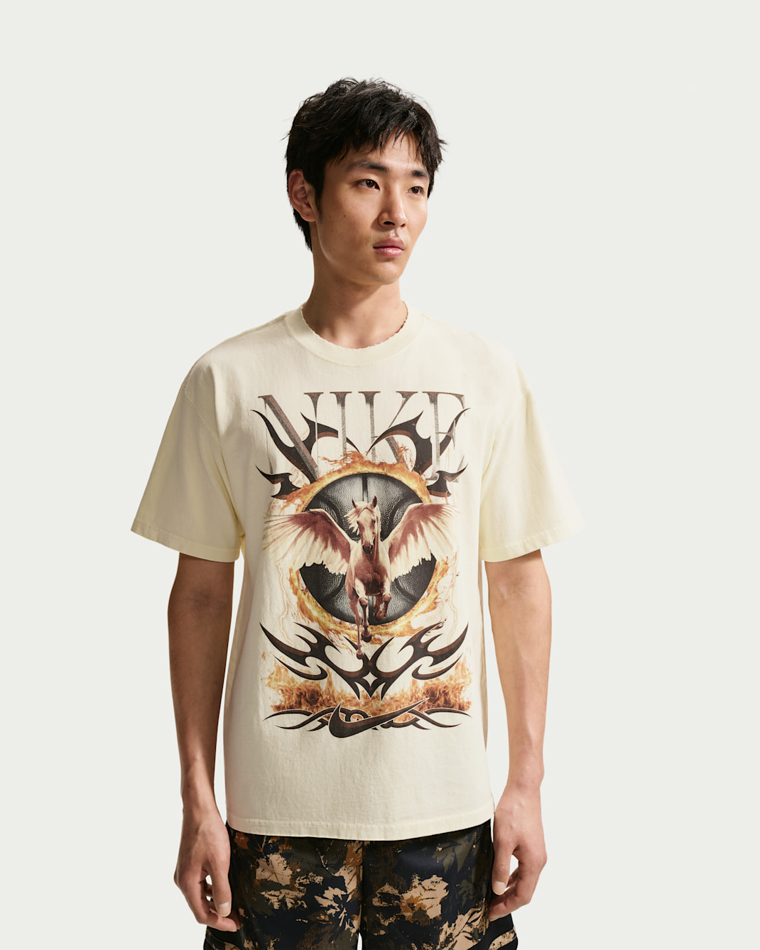 나이키 남성 농구 티셔츠 - 코코넛 밀크