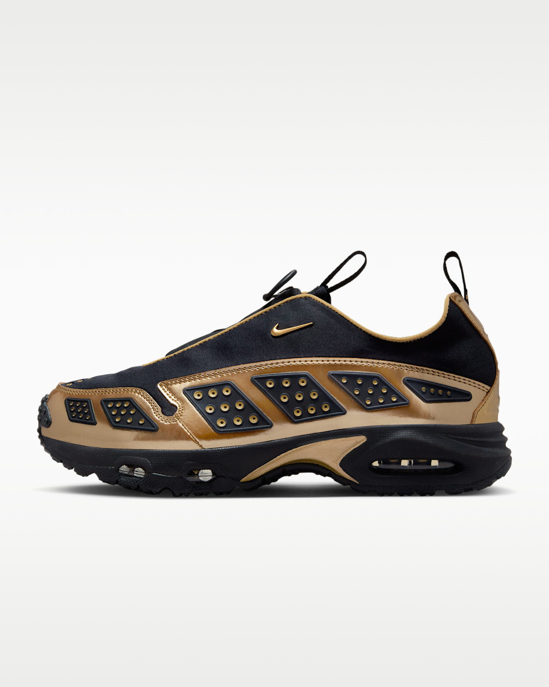 Nike Air Max SNDR Women's Shoes - Black/Black/Dark Smoke Grey/Metallic Gold