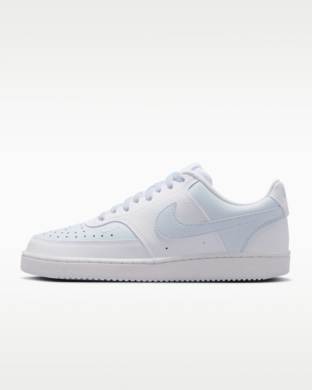 Tenis para mujer Nike Court Vision Low Next Nature - Blanco/Gris fútbol