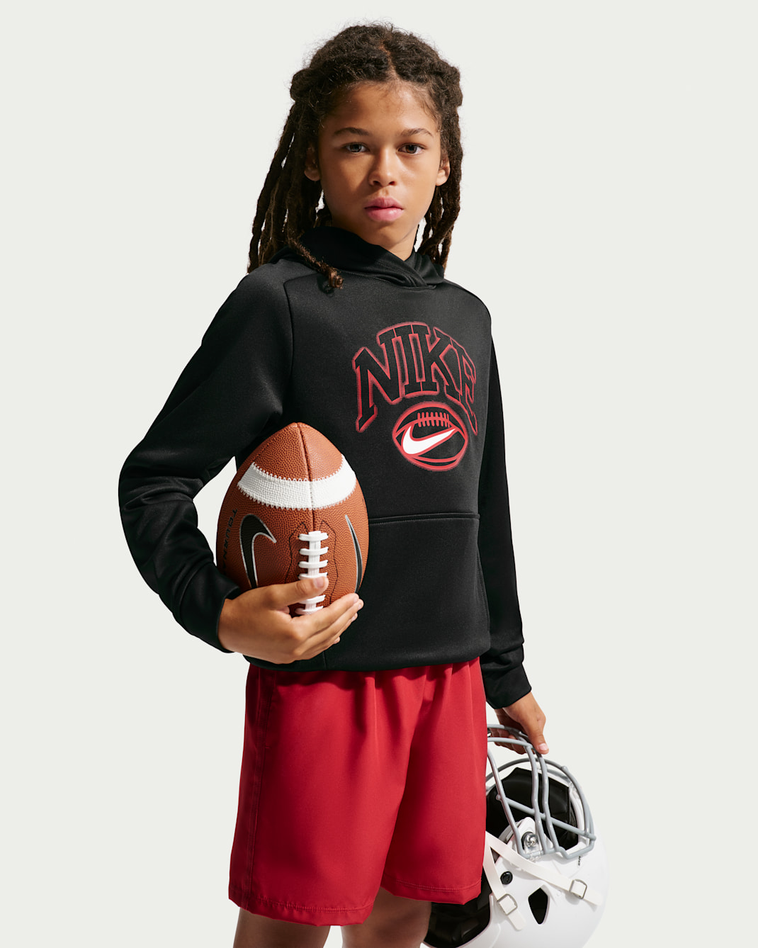 Nike Trophy Older Kids' (Boys') Therma-FIT Pullover Hoodie - Black