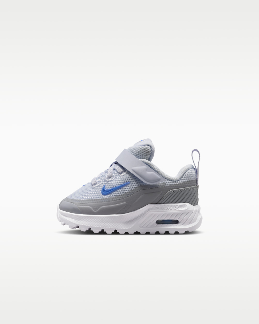 Nike Air Max Bia Baby/Toddler Shoes - Football Grey/Wolf Grey/White/Blue Crystal