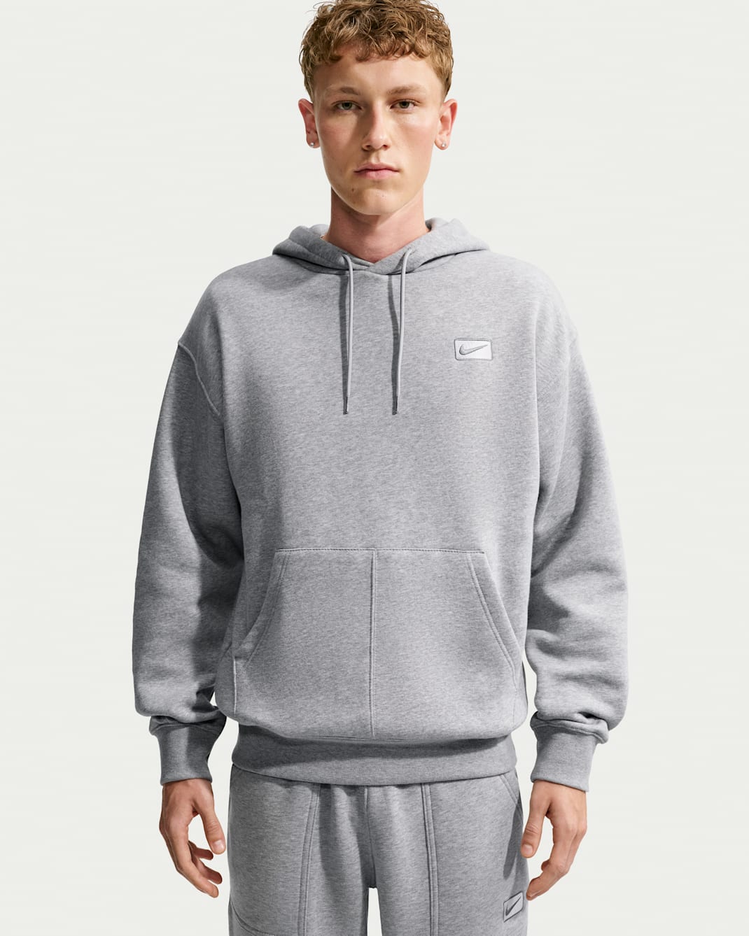 Nike Sportswear – hættetrøje til mænd - Dark Grey Heather