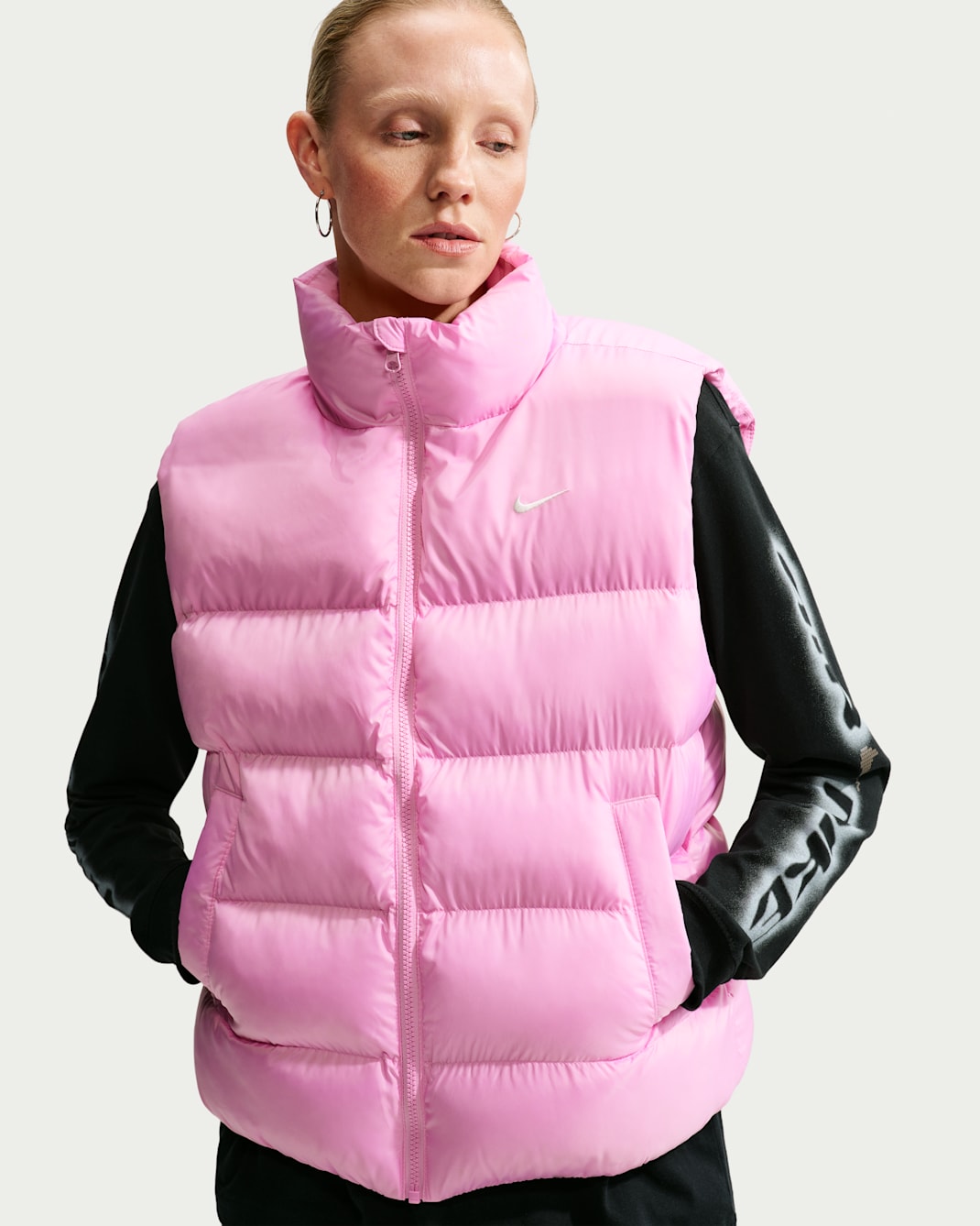 Nike Sportswear Women's Therma-FIT Vest - Pink Rise/Sail
