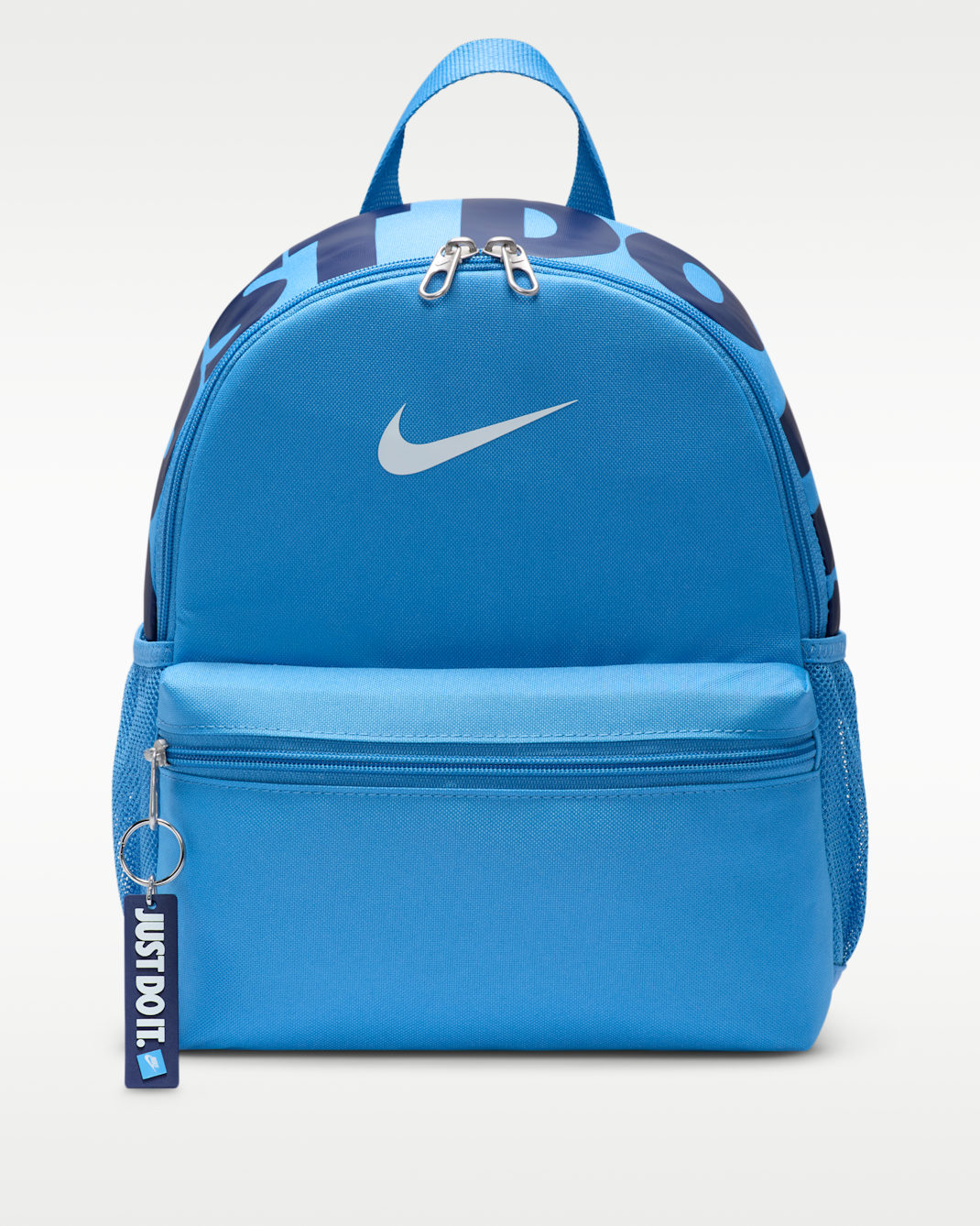 Minimochila para niños Nike Brasilia JDI (11 L) - Azul extremo/Azul vacío/Blanco cumbre