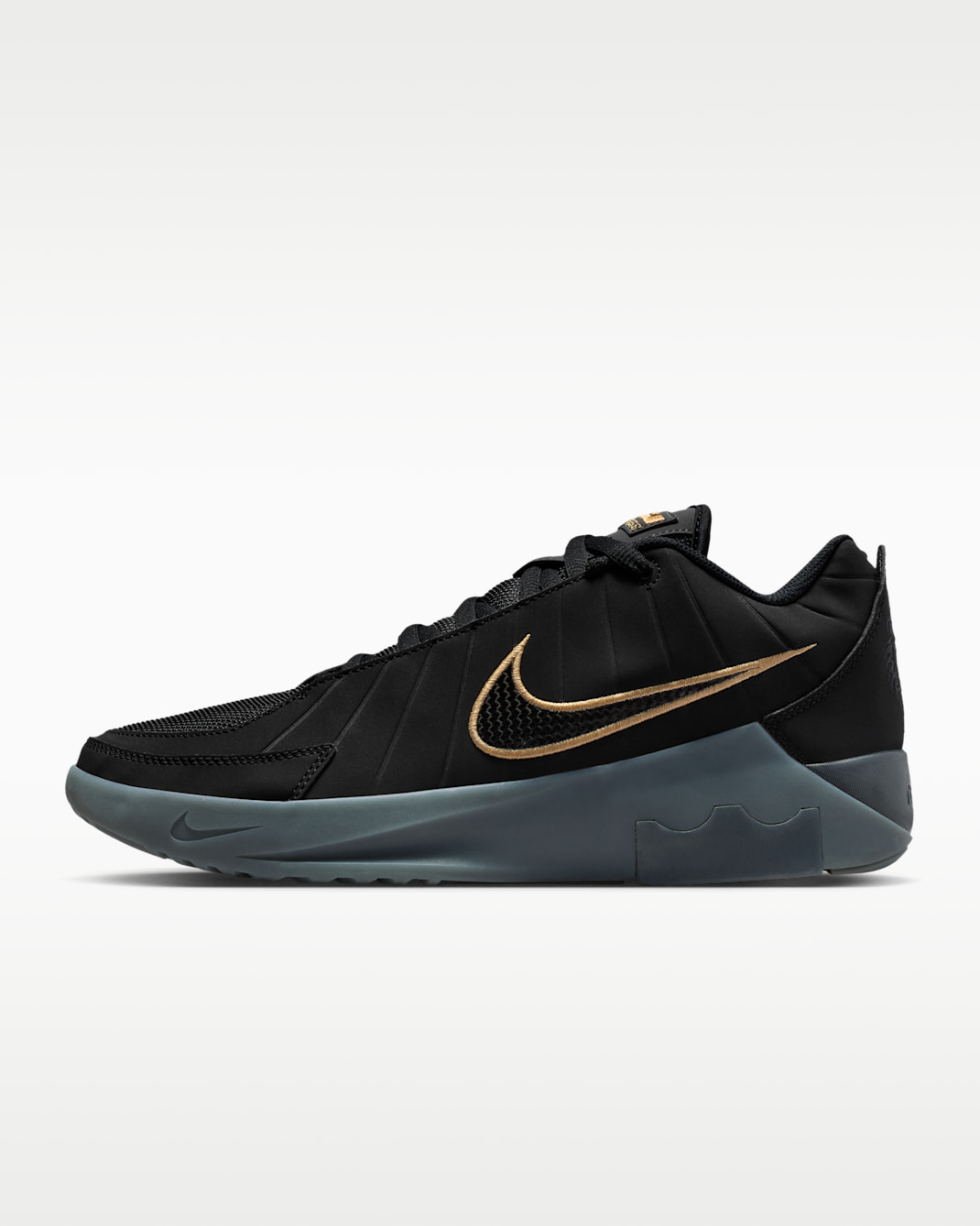LeBron Witness 9 Basketball Shoes - Black/Iron Grey/Dark Smoke Grey/Black
