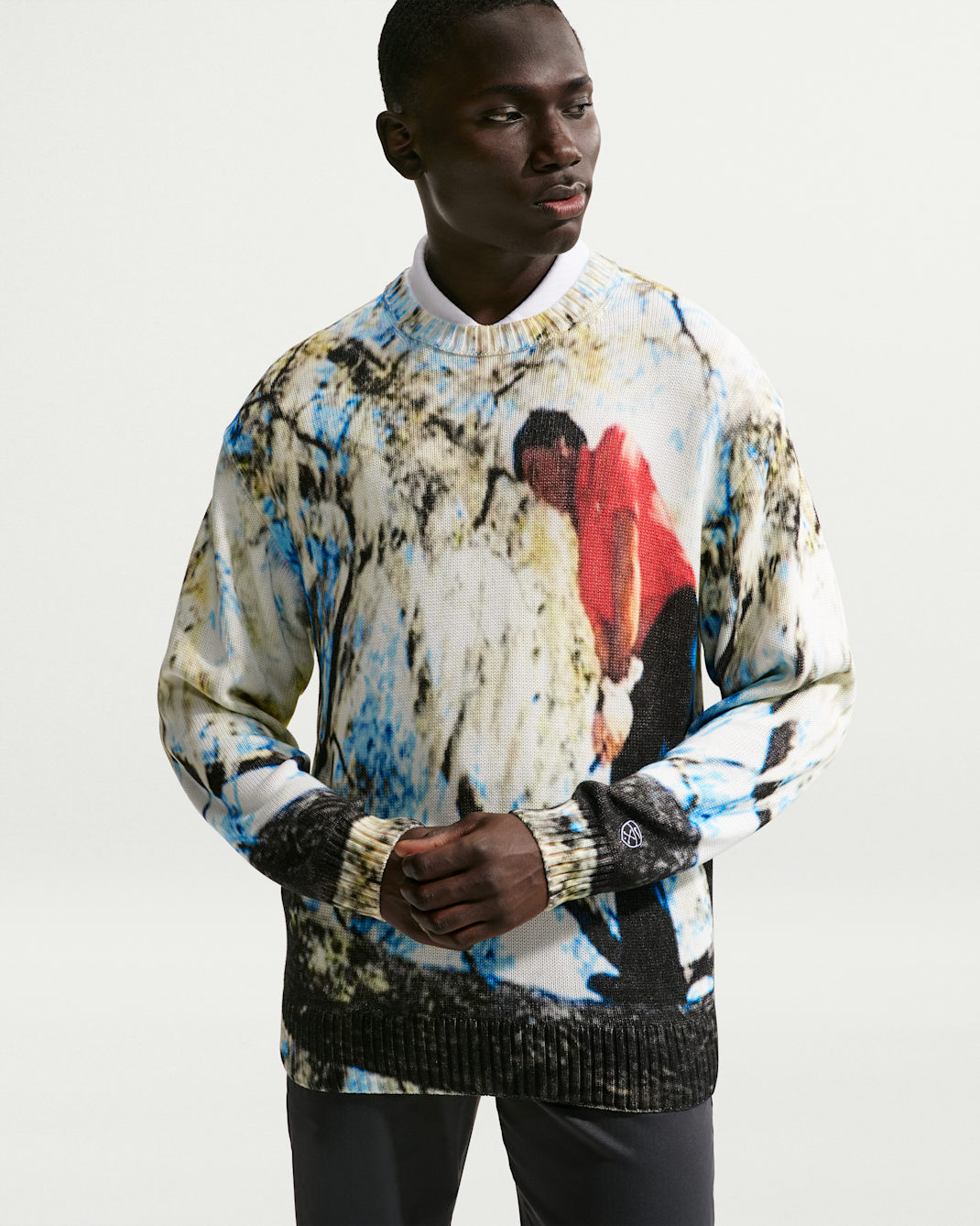 Nike Fairway Fresh Men's Crew-Neck Top - White