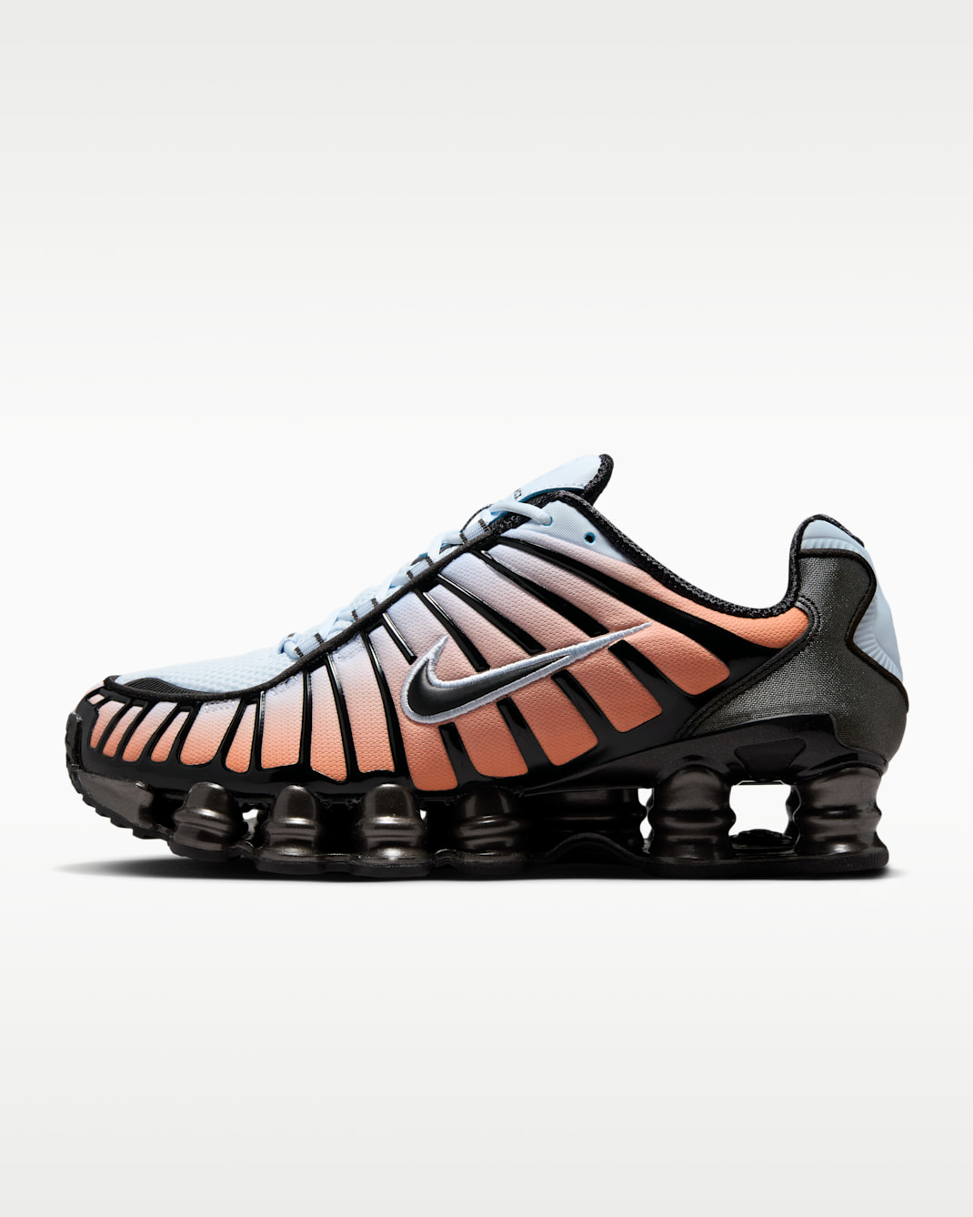 Nike Shox TL Women's Shoes - Blue Tint/Total Orange/Black