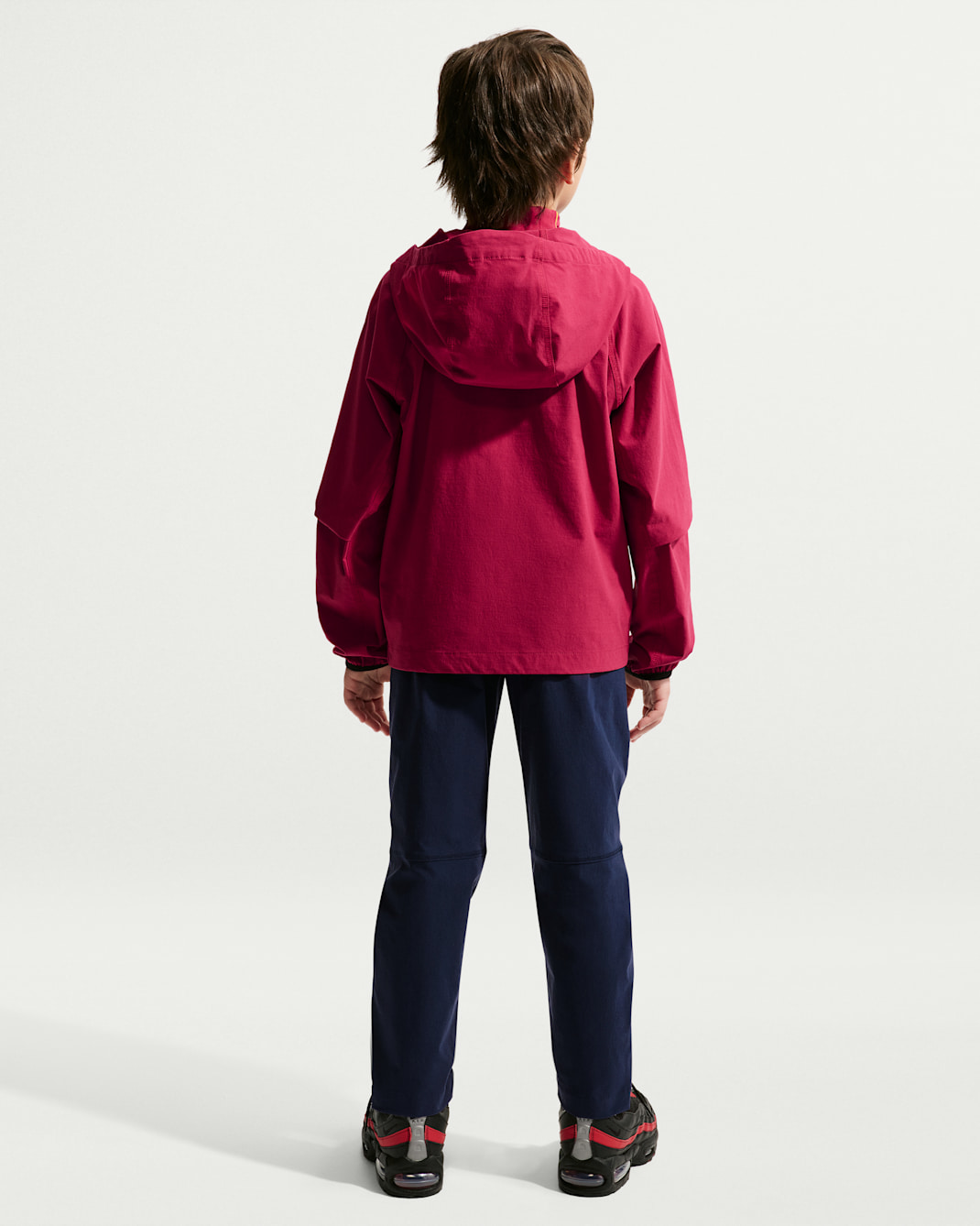 FC Barcelona Tech Big Kids' (Boys') Nike Soccer Full-Zip Jacket