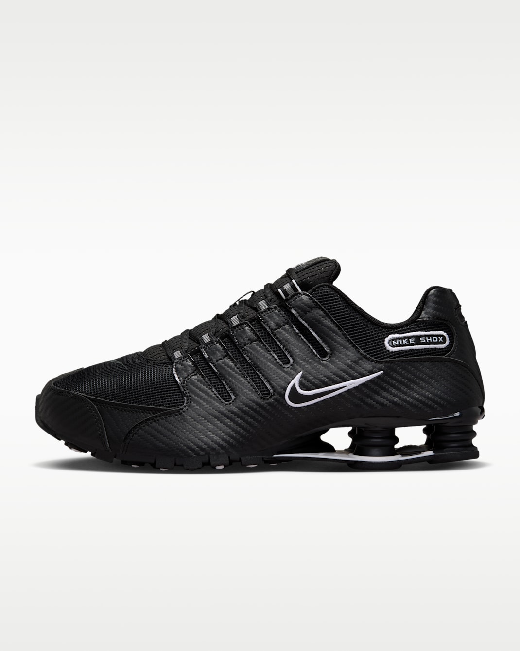 Nike Shox NZ herresko - Svart/Hvit/Svart