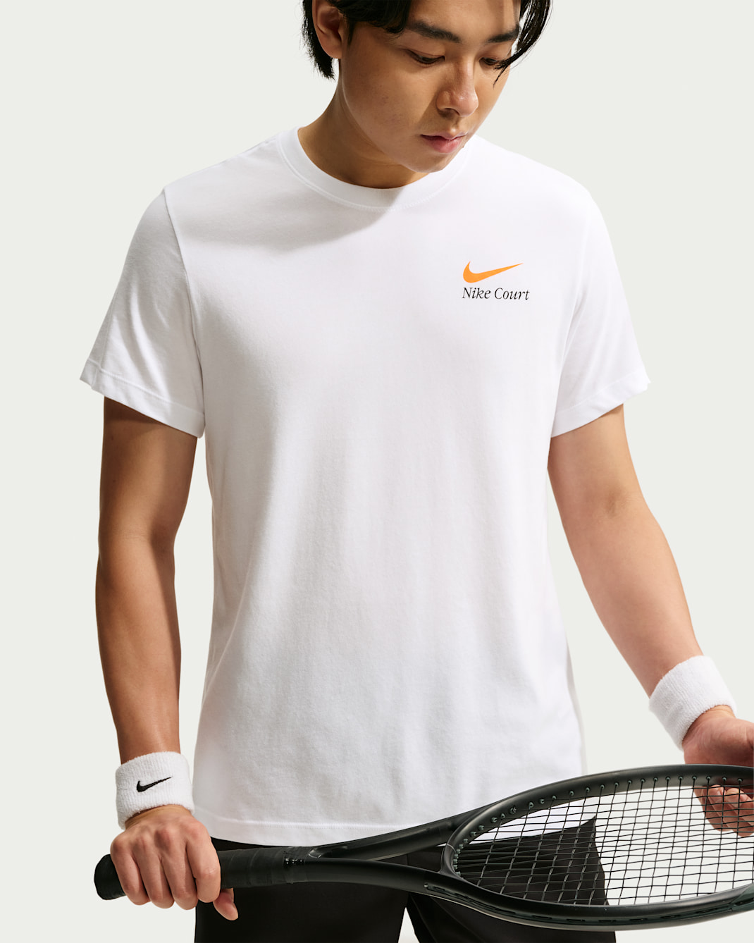 NikeCourt Men's Dri-FIT Tennis T-Shirt - White