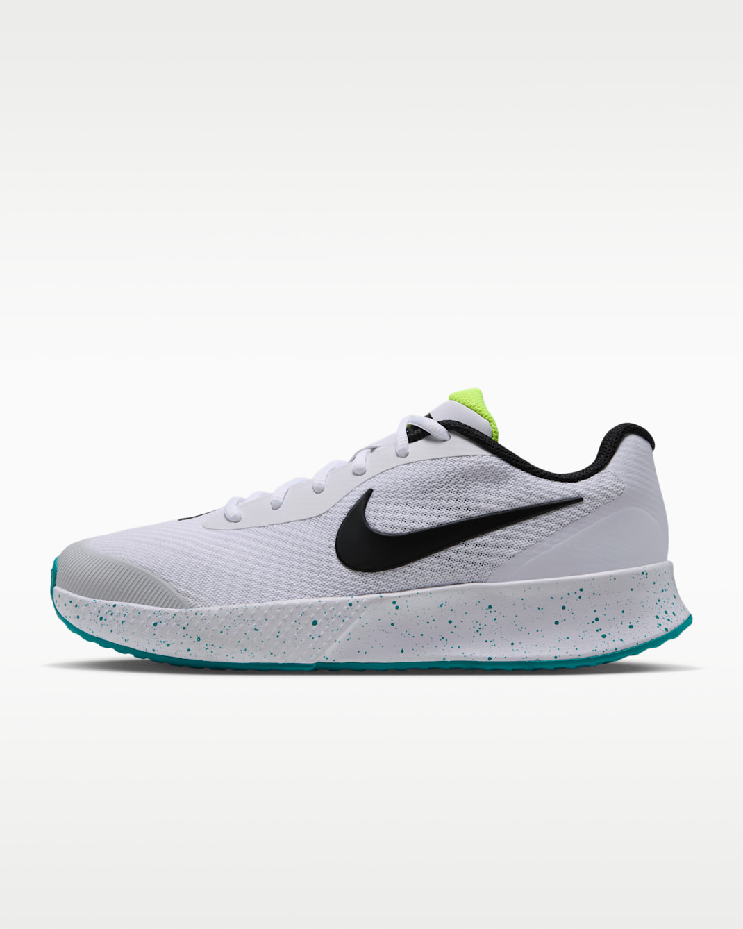 Nike Vapor Lite 3 Women's Hard Court Tennis Shoes - White/Volt/Energy/Black