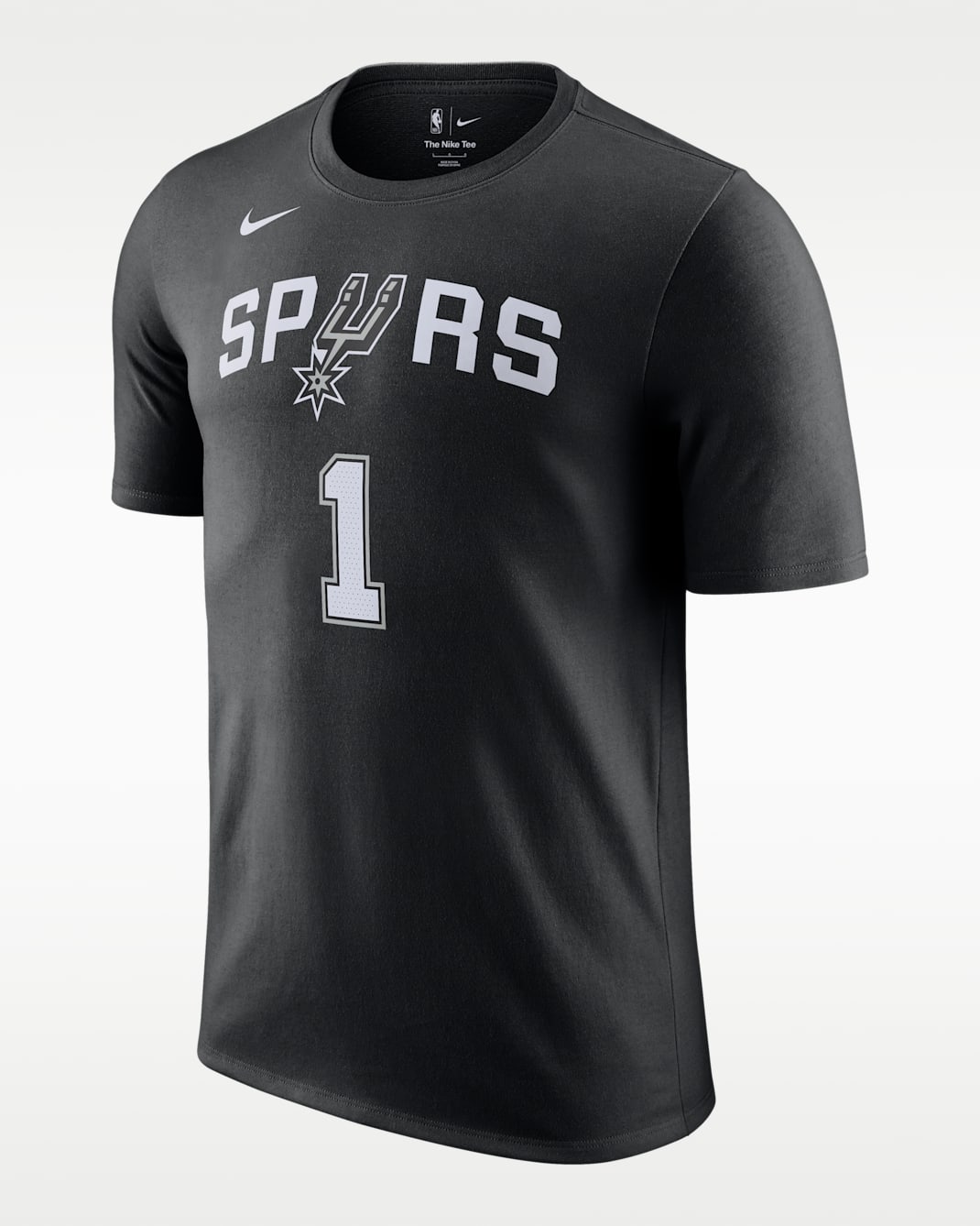 San Antonio Spurs Men's Nike NBA T-Shirt - Black