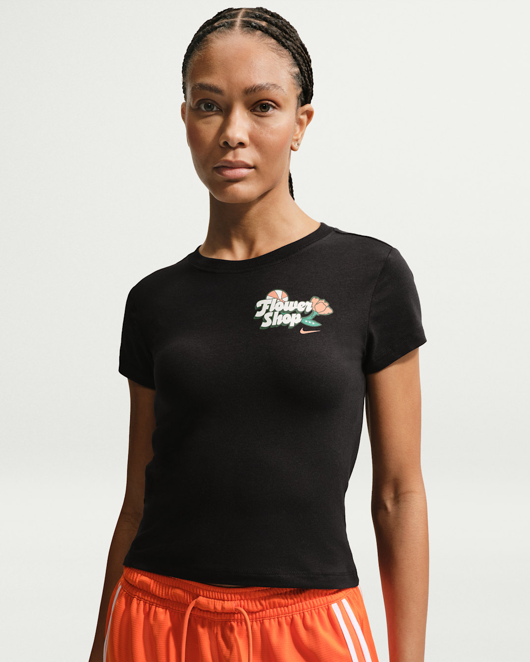 Nike Women's Short-Sleeve Graphic Basketball T-Shirt - Black