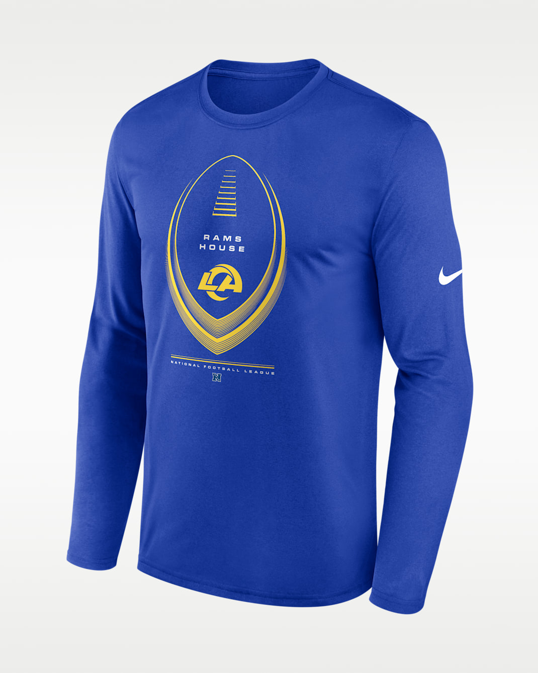 Los Angeles Rams Legend Icon Men's Nike Dri-FIT NFL Long-Sleeve T-Shirt - Royal