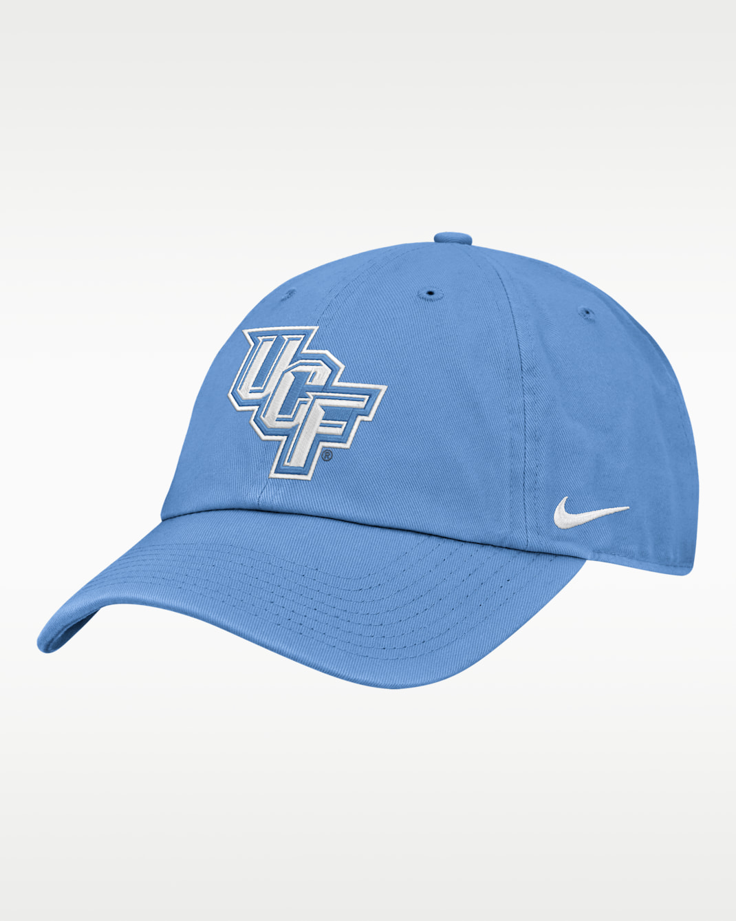 Gorra universitaria Nike ajustable para hombre UCF Space Game - Azul claro