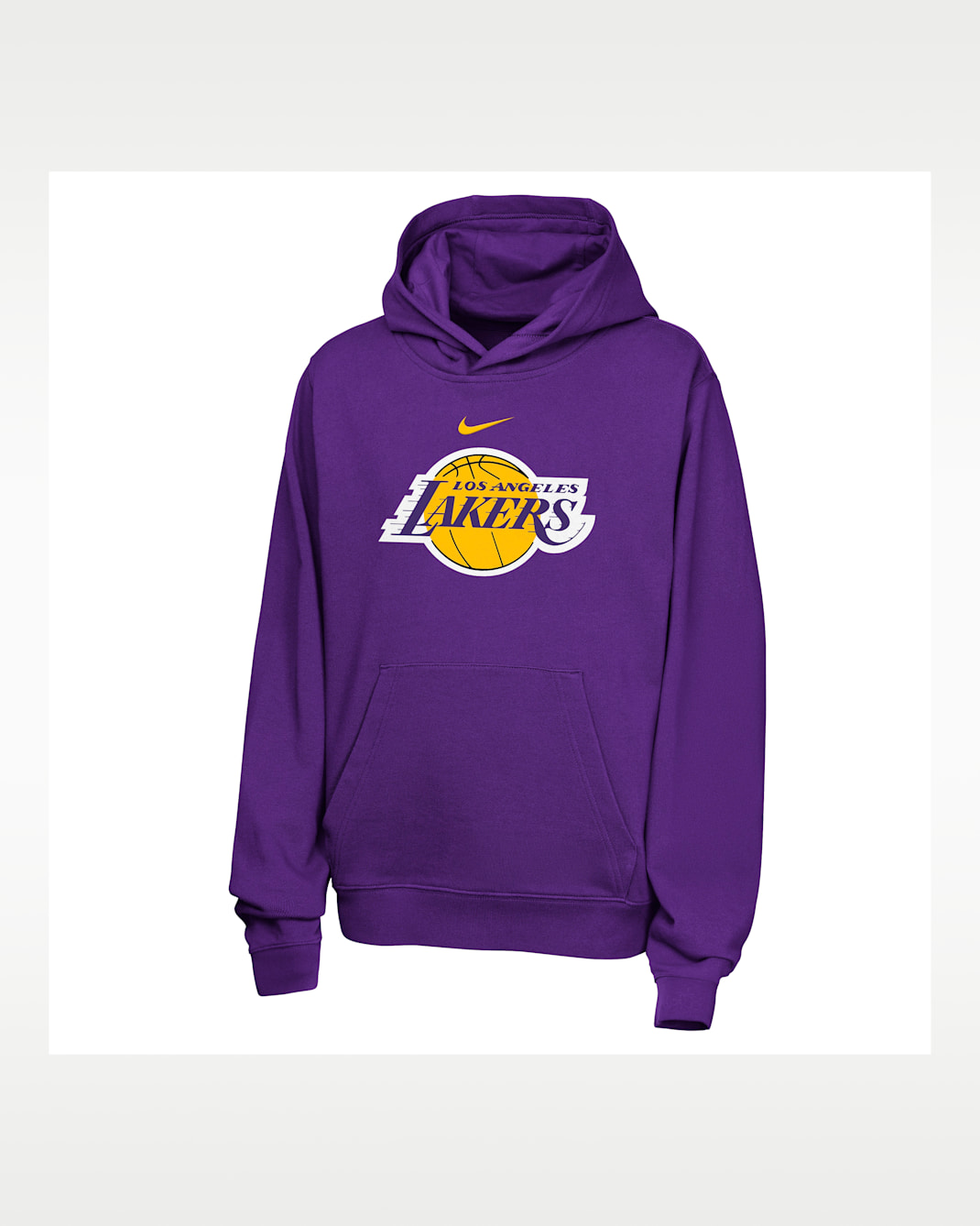 Los Angeles Lakers Older Kids' Nike NBA Pullover Hoodie - Field Purple