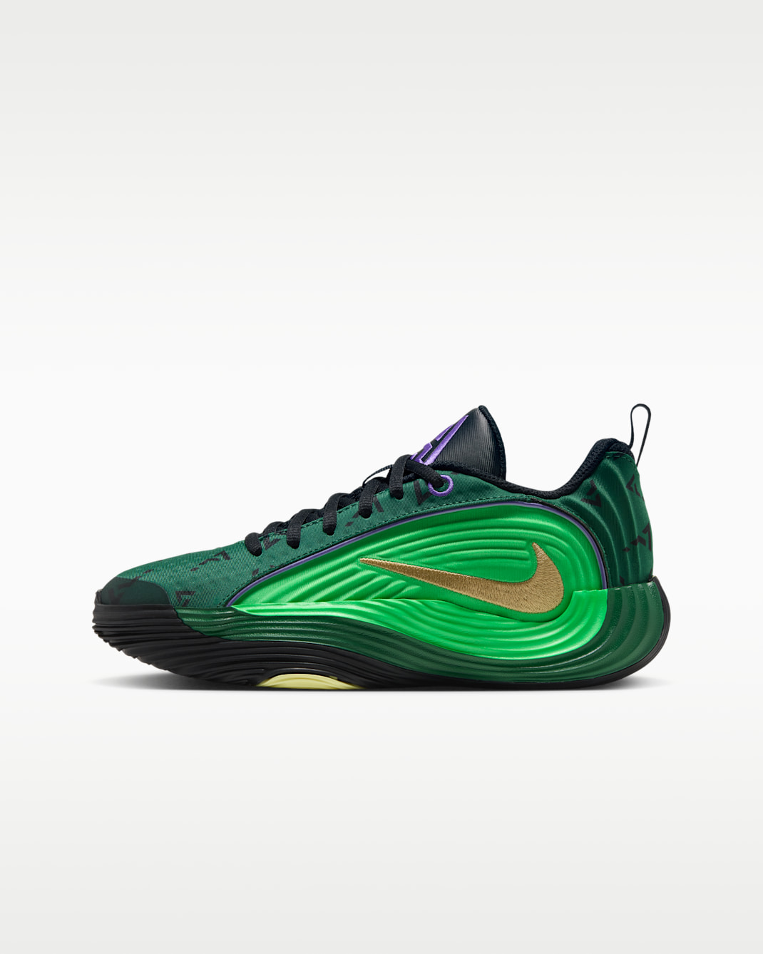 Giannis Immortality 5 Big Kids' Basketball Shoes - Gorge Green/Green Spark/Luminous Green/Metallic Gold