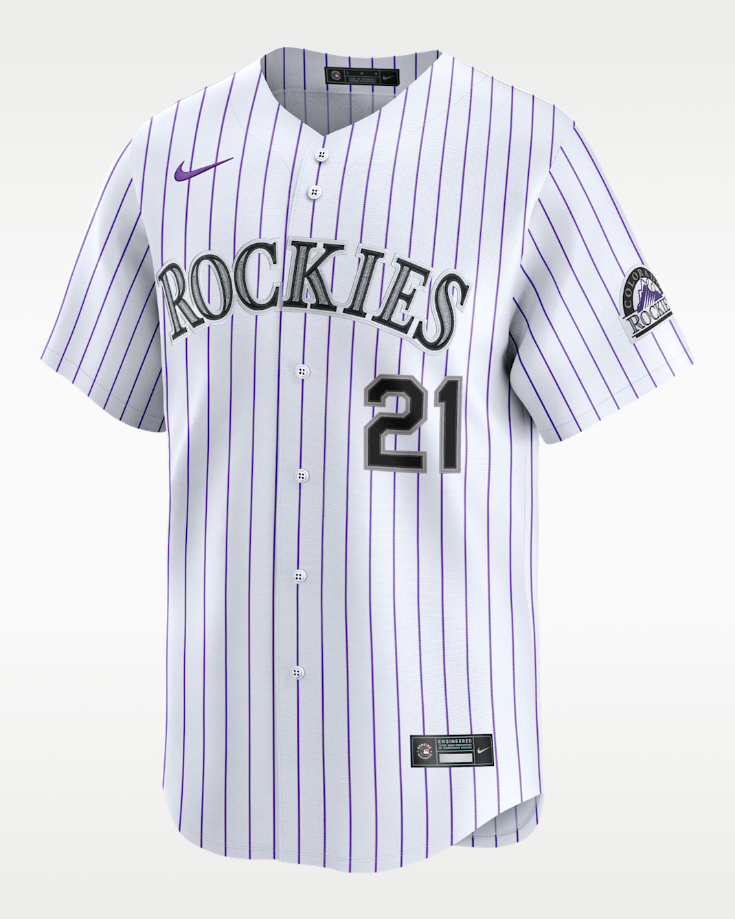 Kyle Freeland Colorado Rockies Men's Nike Dri-FIT ADV MLB Limited Jersey - White
