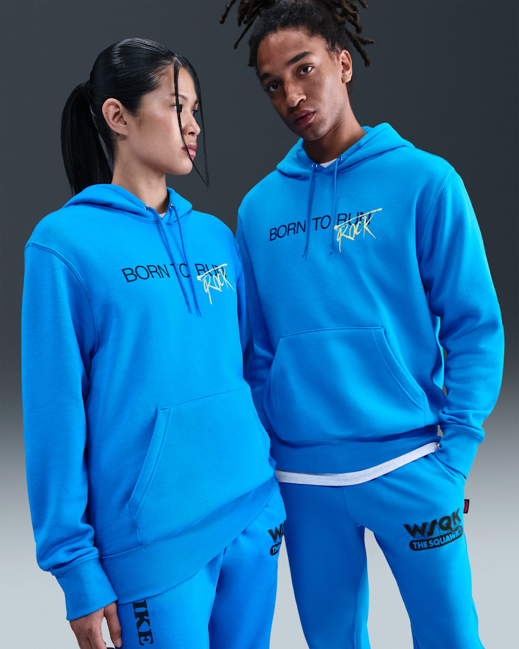 Nike x Stranger Things Sudadera con capucha - Hombre - Light Photo Blue/Light Photo Blue