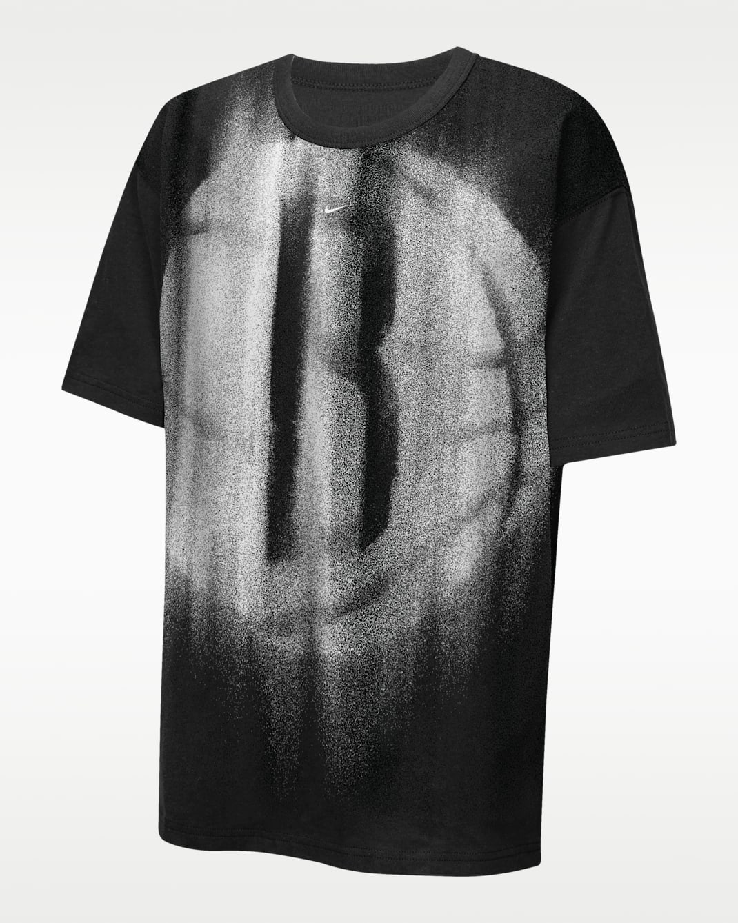 Brooklyn Nets Big Kids' Nike Basketball T-Shirt - Black