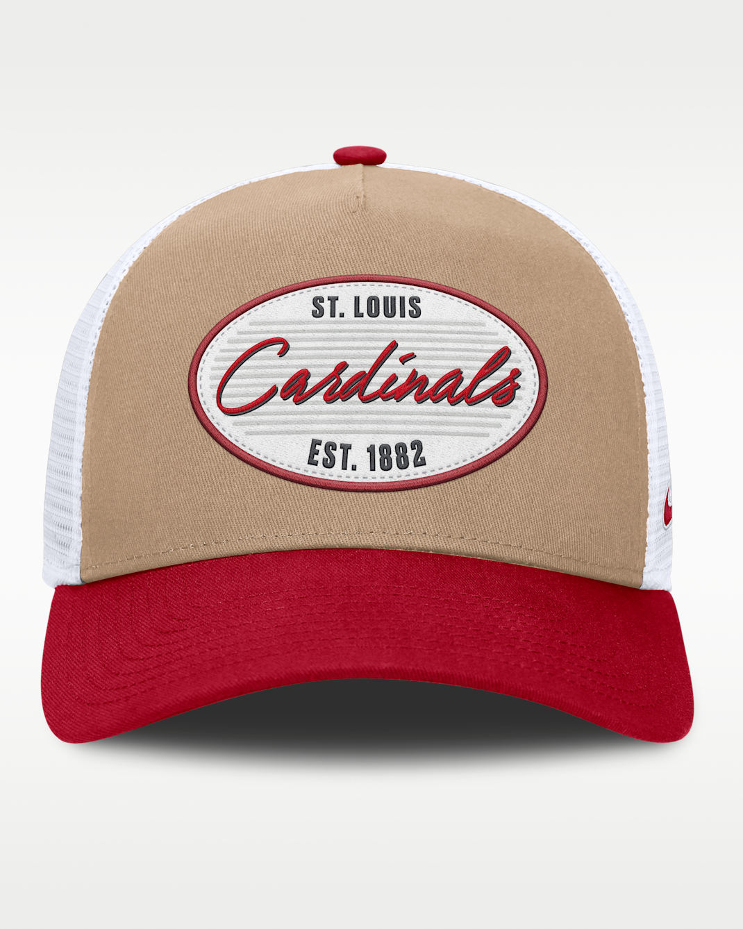 St. Louis Cardinals Rise Men's Nike MLB A-Frame Trucker Adjustable Hat