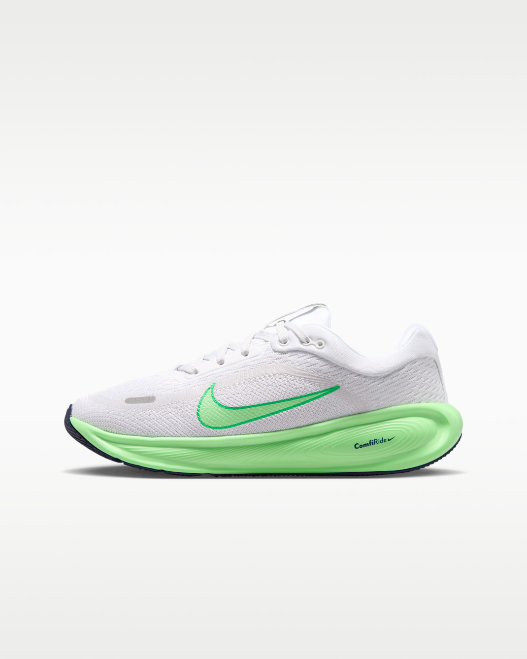Nike Stellar Ride Big Kids' Running Shoes - White/Photon Dust/Green Spark/Illusion Green