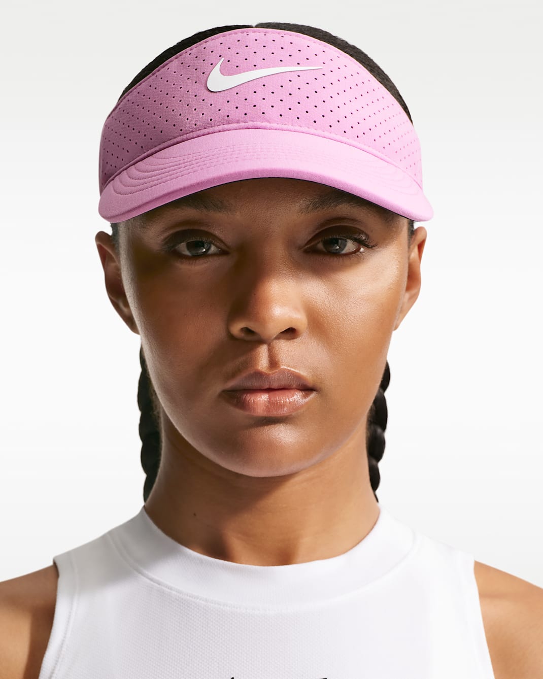 Visera Nike Dri-FIT ADV Ace - Magenta claro/Antracita/Blanco