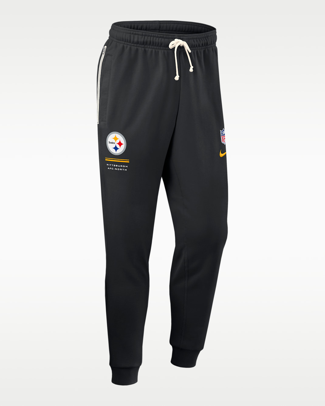 Pittsburgh Steelers Sideline Standard Issue Men's Nike Dri-FIT NFL Taper Pants - Black