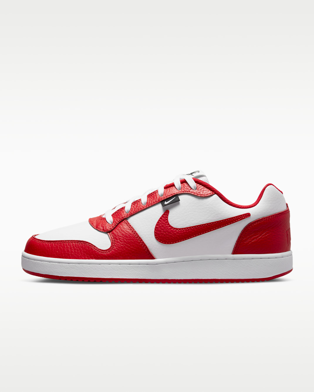 Nike Ebernon Low Premium Men's Shoes - White/Black/University Red