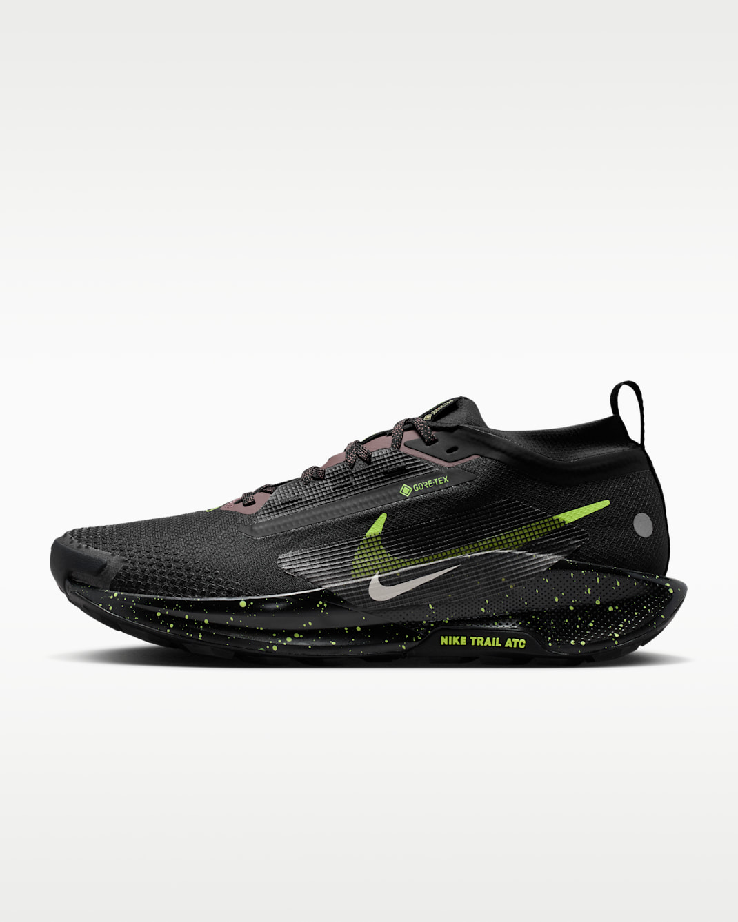 Nike Pegasus Trail 5 GORE-TEX Men's Waterproof Trail Running Shoes - Black/Phantom/Tattoo/Volt Ice