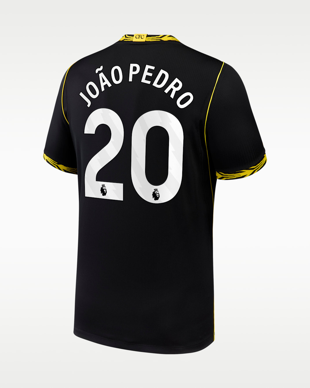 João Pedro Chelsea 2026/27 Stadium Away Men's Nike Dri-FIT Soccer Jersey - Black