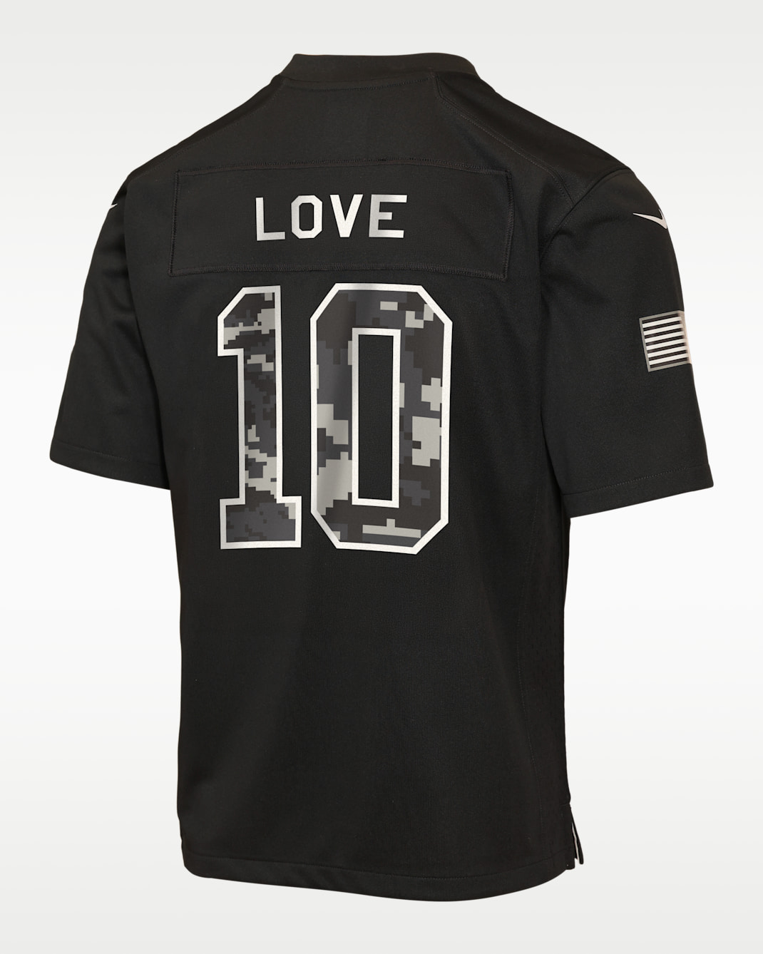 Jordan Love Green Bay Packers Salute to Service Big Kids' Nike NFL Game Jersey