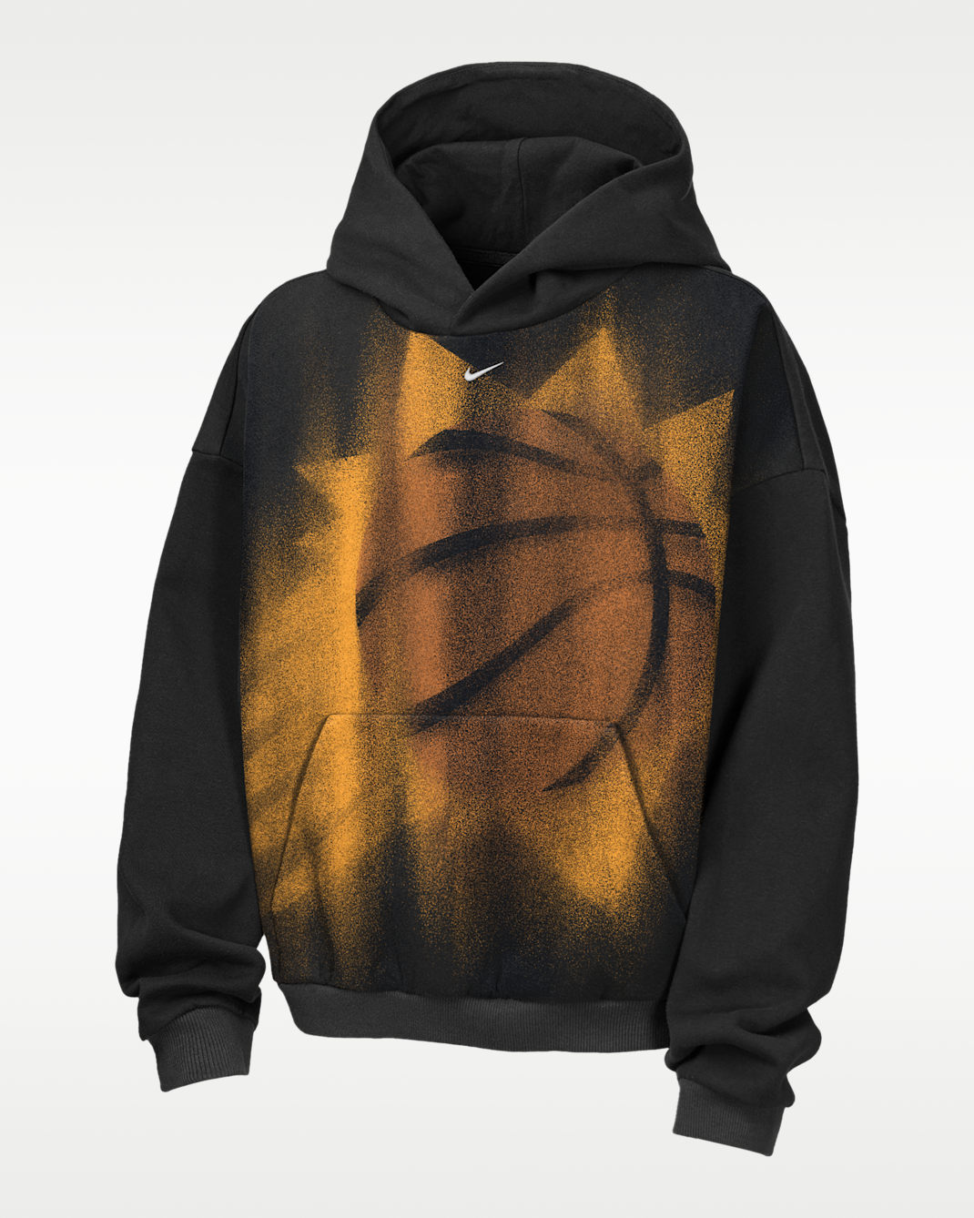 Phoenix Suns Big Kids' Nike Basketball Hoodie - Black