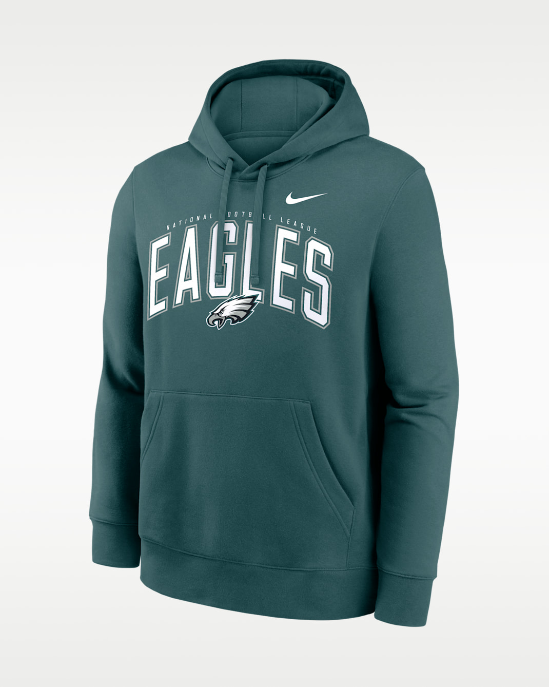 Philadelphia Eagles Club Men's Nike NFL Pullover Hoodie - Teal