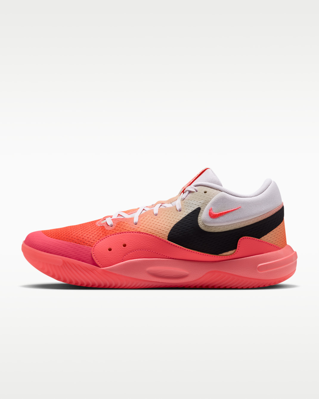 Nike Hyperquick SE Volleyball Shoes - Coconut Milk/Hot Lava/Cave Purple
