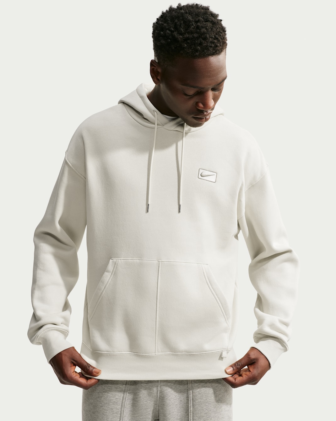 Nike Sportswear Men's Pullover Hoodie - Light Bone