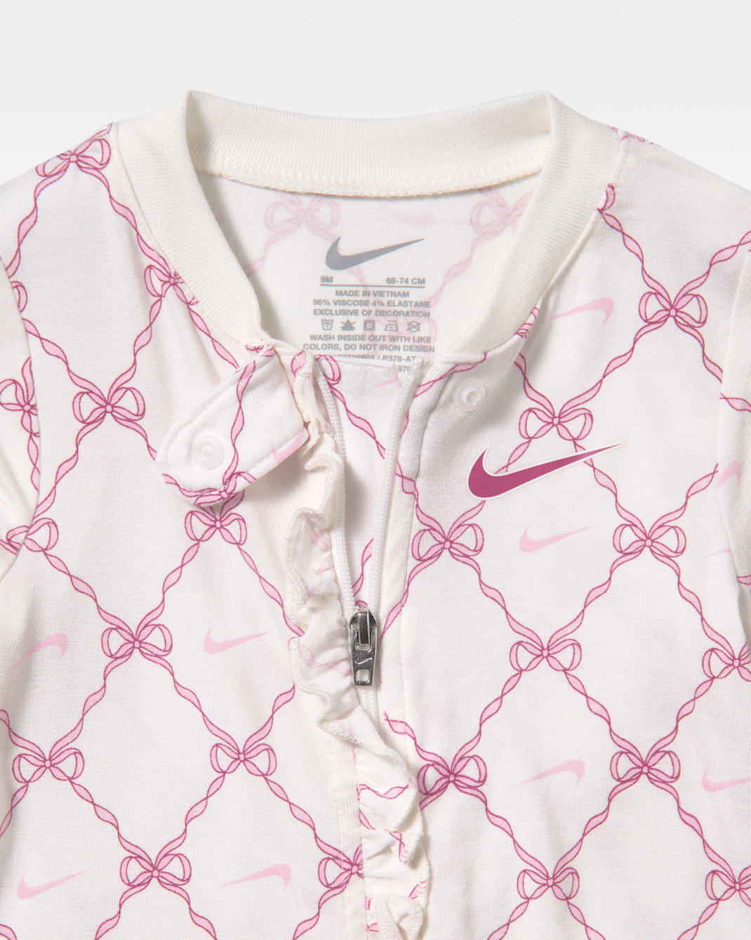 Nike Ready, Set, Grow! Baby (0-9M) Footed Coverall