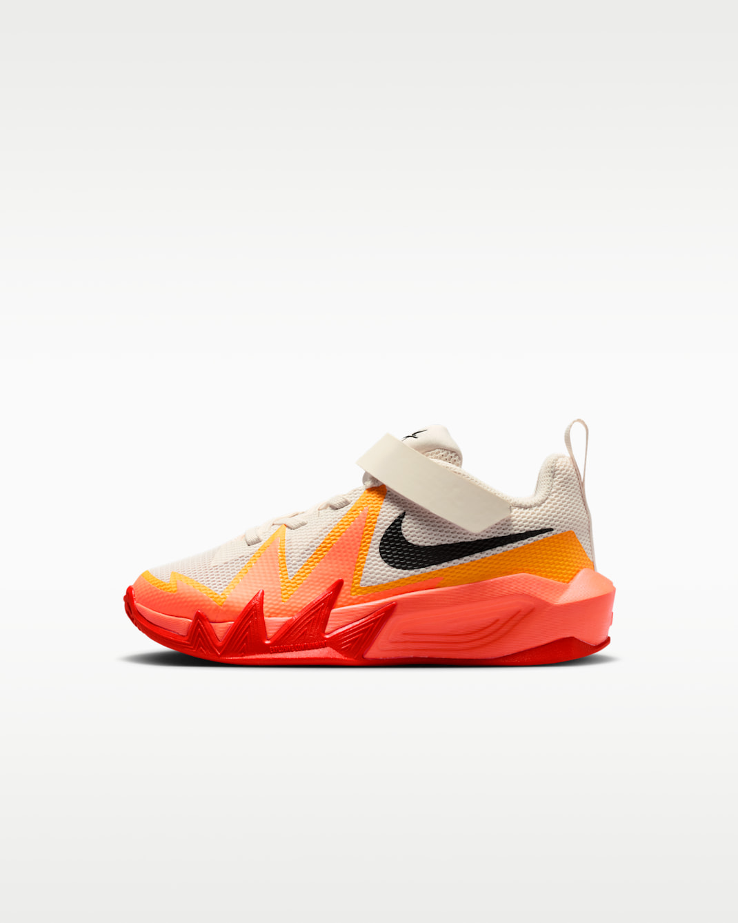 Nike S.T. Dynamite Younger Kids' Basketball Shoe - Chalk/Picante Red/Total Orange/Black