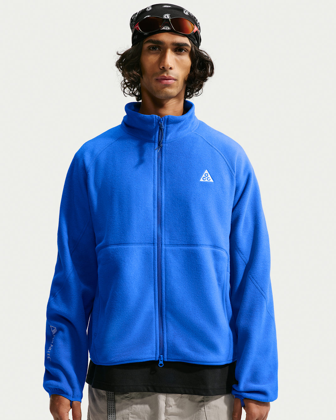 Chamarra de cierre completo Nike ACG "Wolf Tree" - Hiperroyal/Blanco cumbre