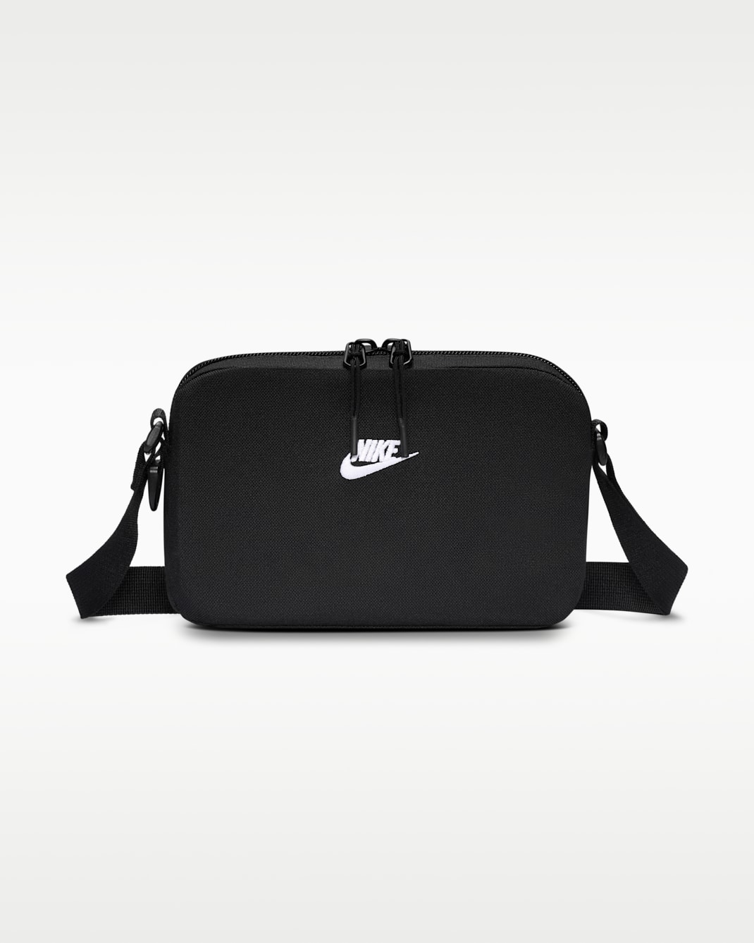 나이키 헤리티지 크로스바디 백 2.0(2L) - 블랙/블랙/화이트