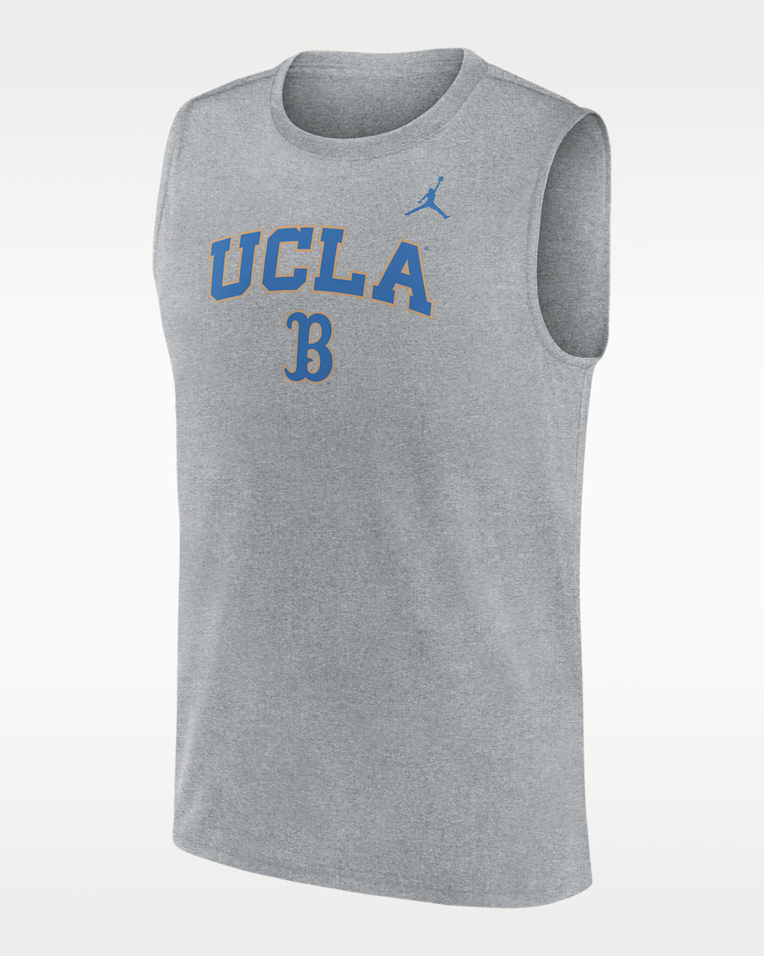 UCLA Primetime Arch Legend Men's Nike Dri-FIT College Muscle Tank Top - Grey