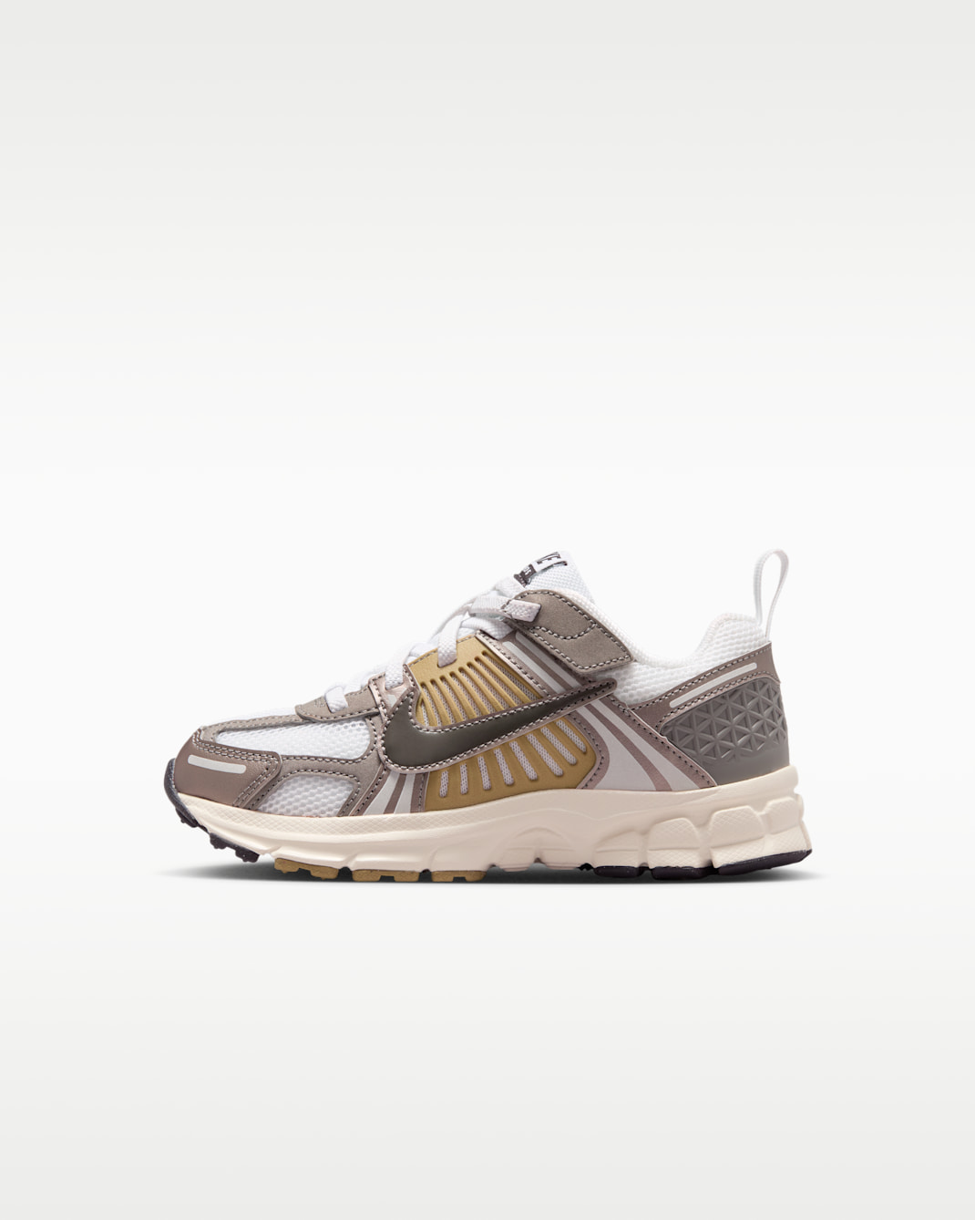 Nike Vomero 5 Little Kids' Shoes with Reflective Accents - Metallic Pewter/Parachute Beige/White/Medium Ash
