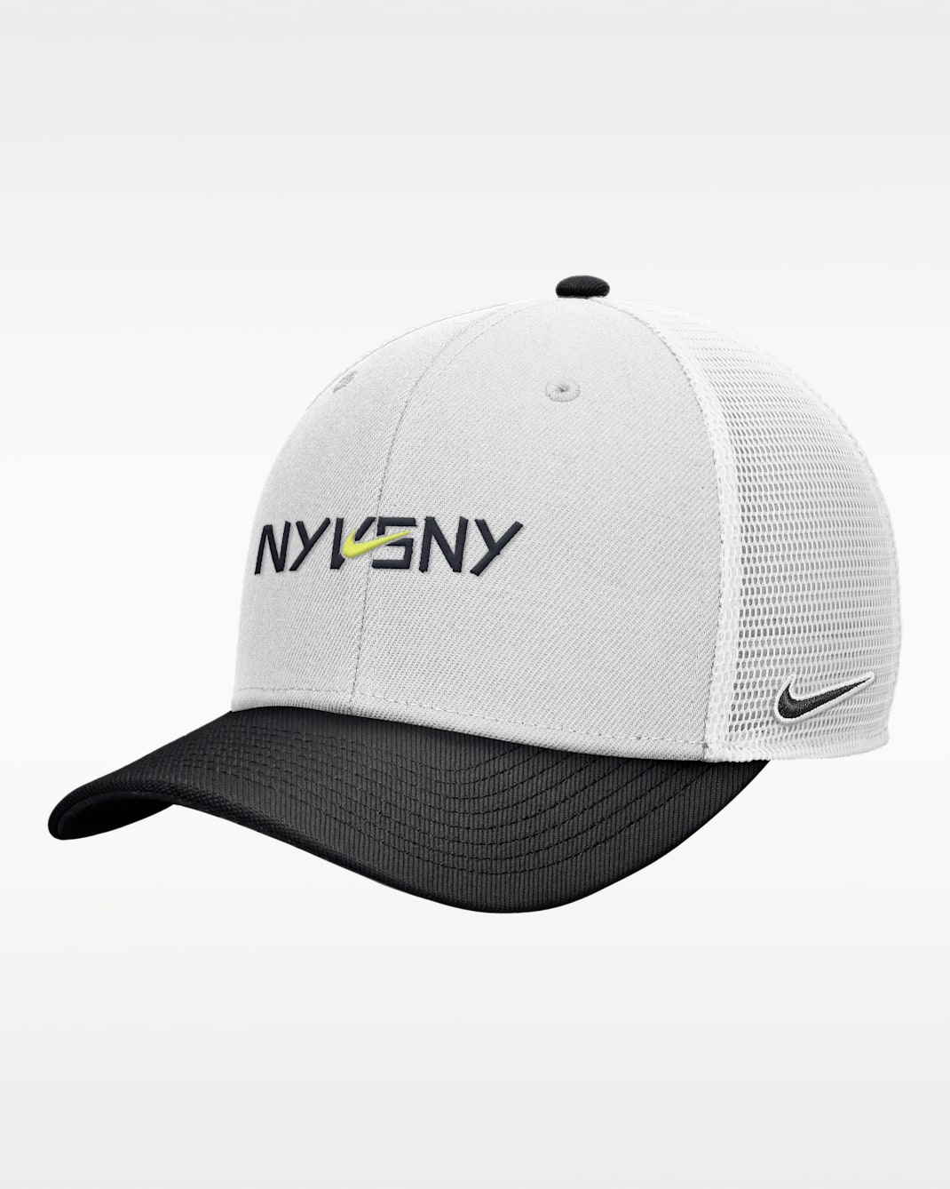 Nike Rise "NY vs. NY" Structured A-Frame Cap - White