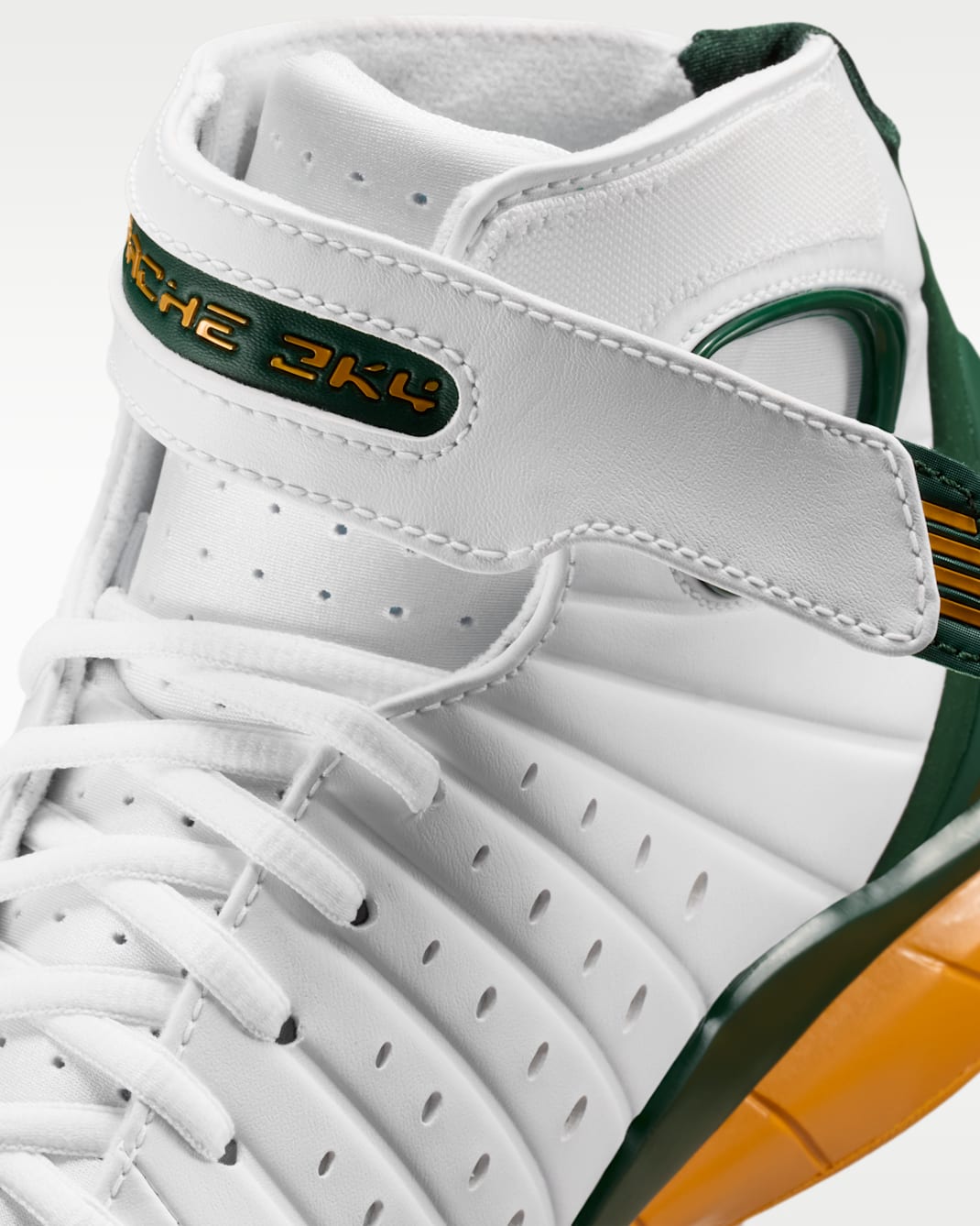 Nike Air Zoom Huarache Men's Shoes - White/Canyon Gold/Deep Forest