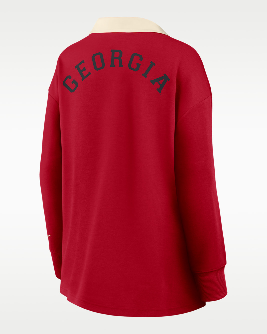Georgia Academic Women's Nike Dri-FIT Oversized Long-Sleeve Polo