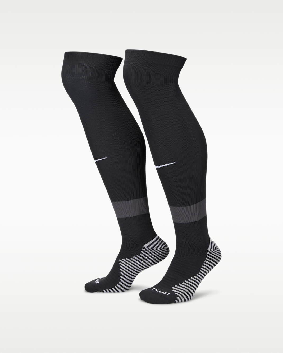 Calcetines de fútbol hasta la rodilla Nike Strike - Negro/Antracita/Blanco