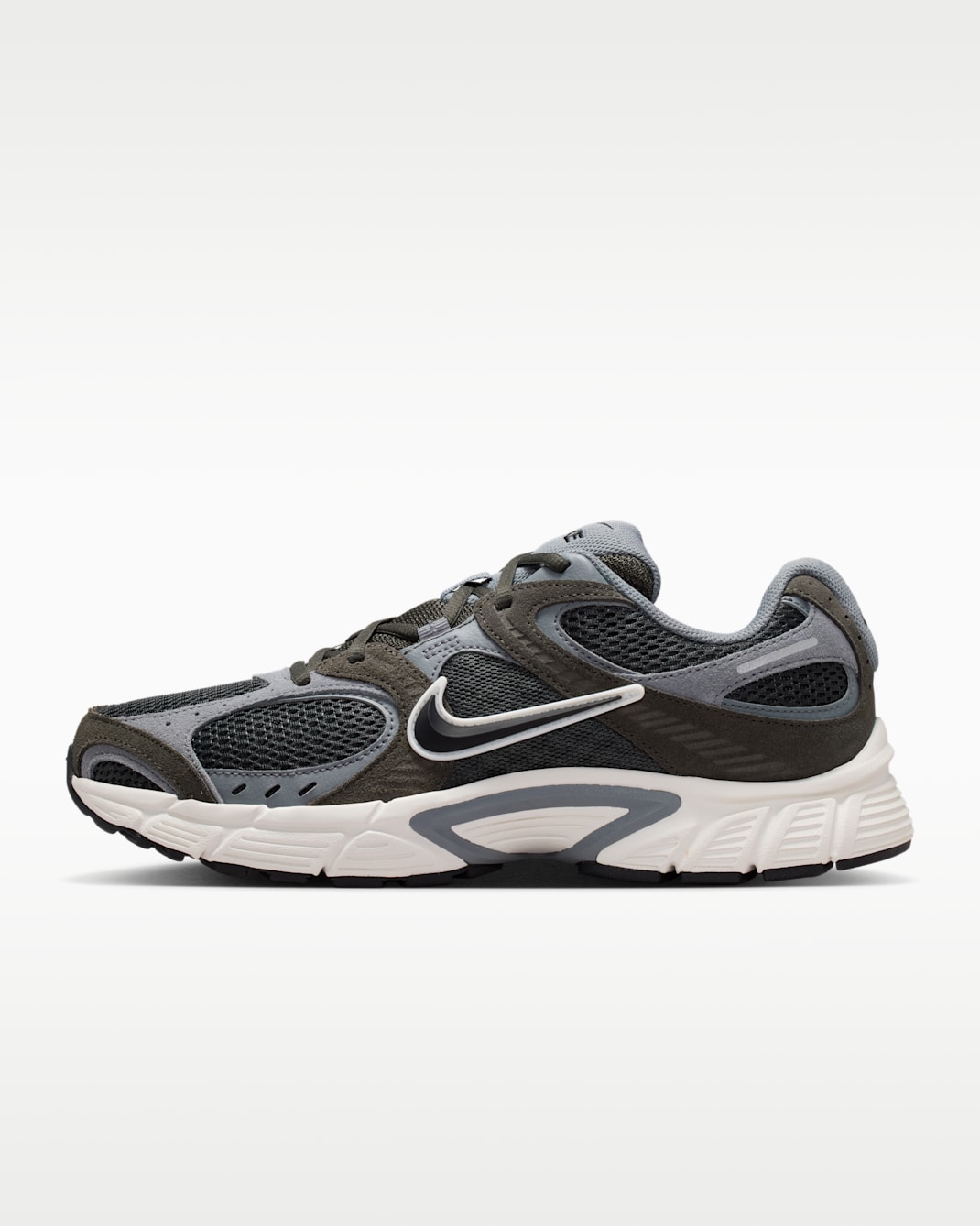 Scarpa in pelle scamosciata Nike V5 RNR – Uomo - Antracite/Cool Grey/Newsprint/Nero