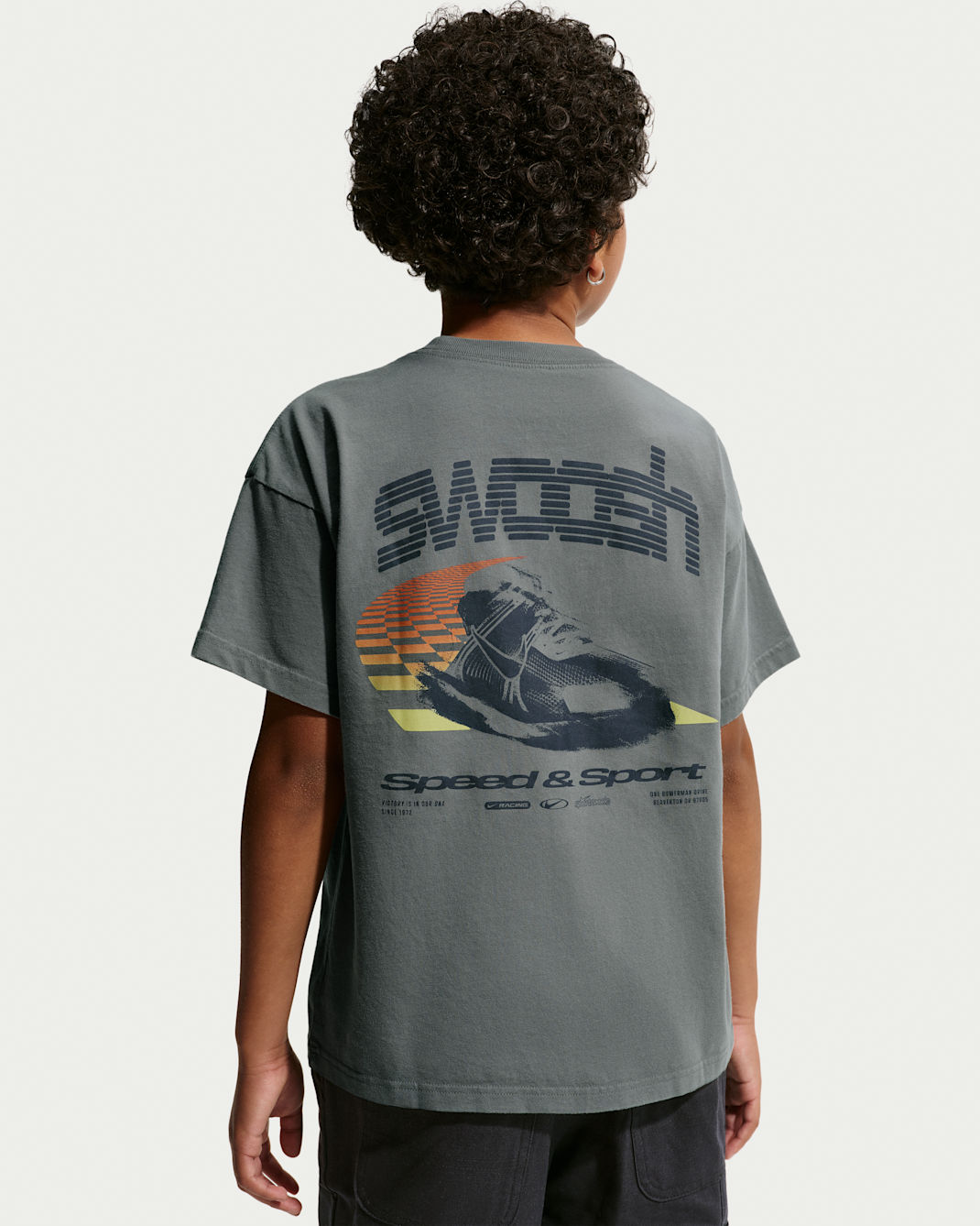 Nike Sportswear T-Shirt (ältere Kinder) - Smoke Grey